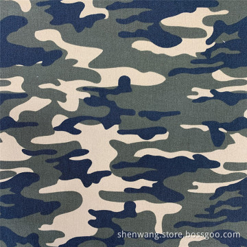 Fashion Camouflage Printed NR Bengaline Trousers Fabric